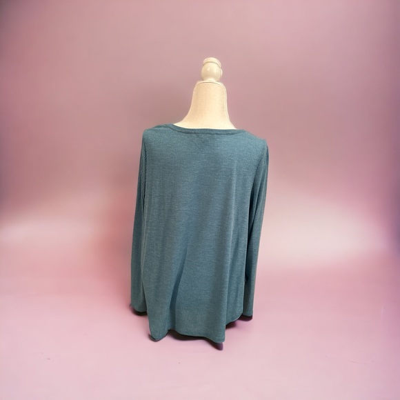 Loft ribbed long-sleeved t-shirt, size L - Picture 2 of 4